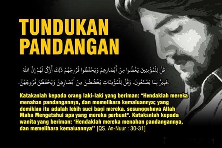 Saat Keluar Rumah Umat Islam Dianjurkan Selalu Menundukkan Pandangan