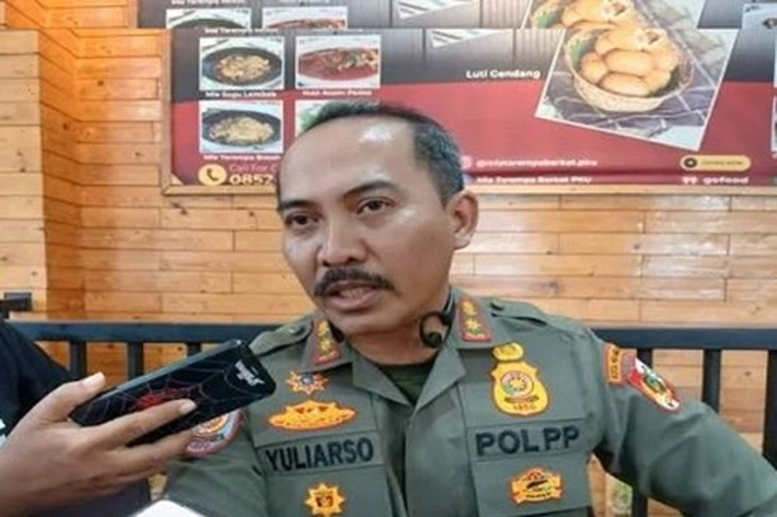 Satpol PP Sidak Restoran Saat Ramadan yang Sudah Ditetapkan Aturannya Oleh Pemko Pekanbaru