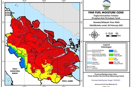 BMKG Deteksi ada Ratusan Titik Panas di Sumatera, Lebih dari Separuh Ada di Riau