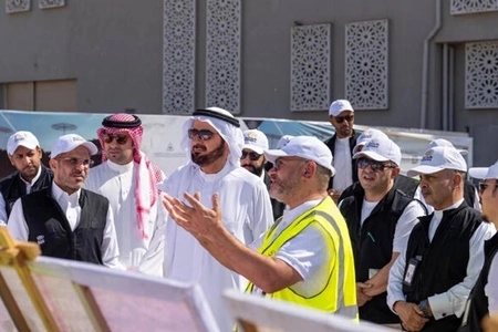Menteri Haji dan Umrah Tinjau Proyek Pengembangan di Kawasan Masyair Jelang Musim Haji 1447 H
