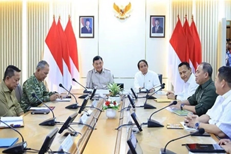 Menhan-Menhut Bahas Kawasan Hutan untuk Kepentingan Pertahanan