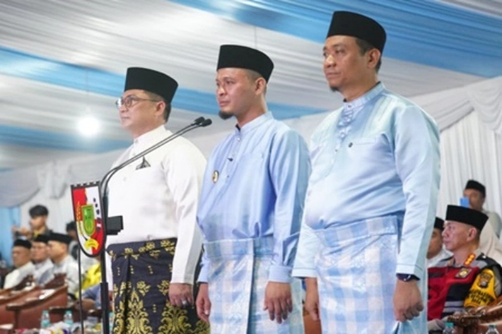 Walikoa Agung Nugroho Apresiasi Pelebaran Jalan Sultan Syarif Kasim Hingga Pawai Takbir Berjalan Lancar