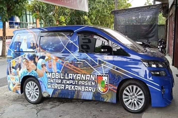 Layani Kesehatan Warga, Pemko Pakai Mobil Alphard untuk Antar Jemput Pasien