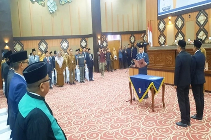 Pemko Lantik Sejumlah Kadis yang Mencakup Pejabat Eselon II, III, IV Hingga Fungsional