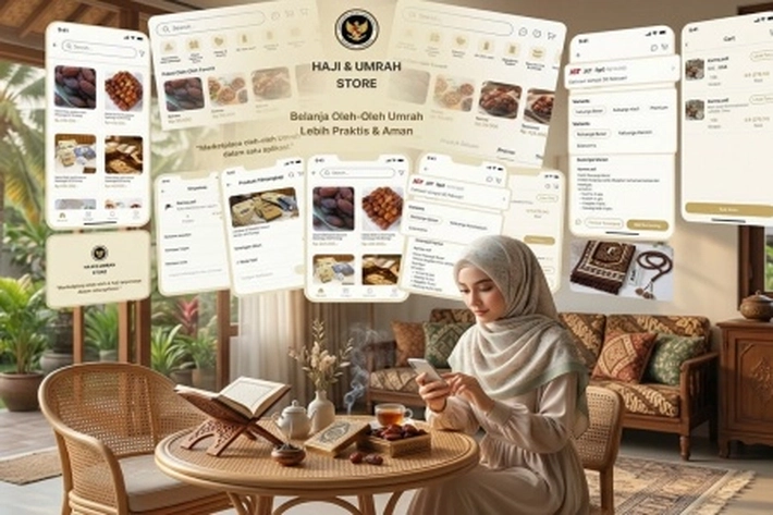 Kemenhaj Luncurkan Aplikasi Platform Digital “Haji & Umrah Store” yang Bisa Belanja Oleh-oleh Secara Online