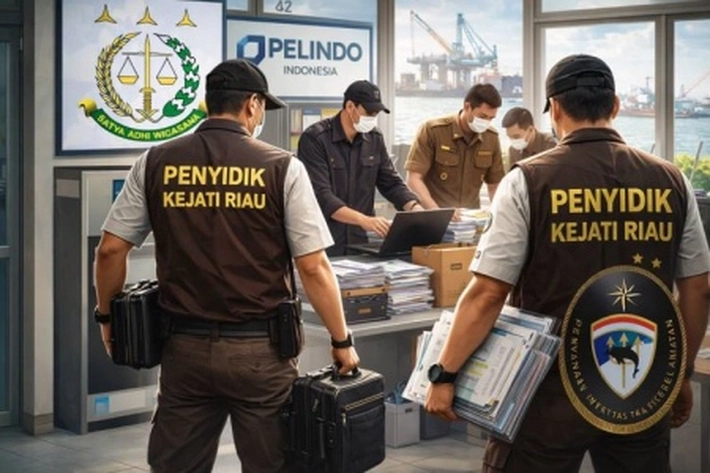 Kantor Hukum Surya Darma SAg SH MH & Rekan Bersama Kejati Riau Soroti PT Sinarmas Usaha Pelabuhan