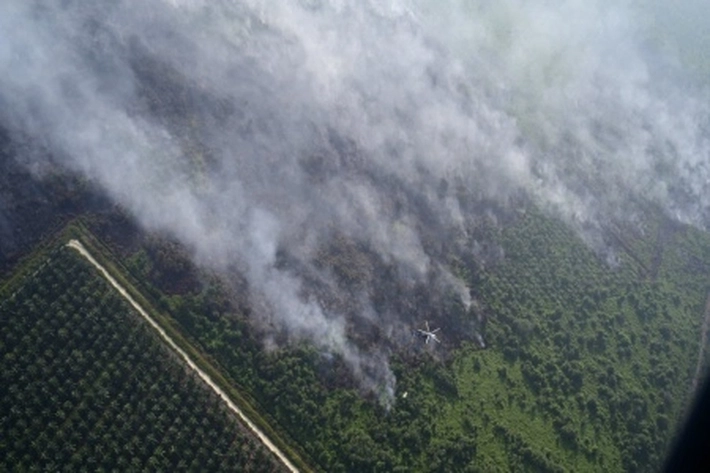 Pulau Sumatera Dikepung Titik Panas, 'Tetapi Riau Masih Aman'