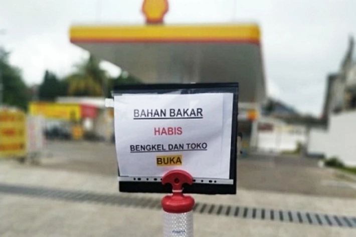 Warga Kembali Keluhkan Kekosongan BBM di SPBU Pekanbaru Saat Long Weekend