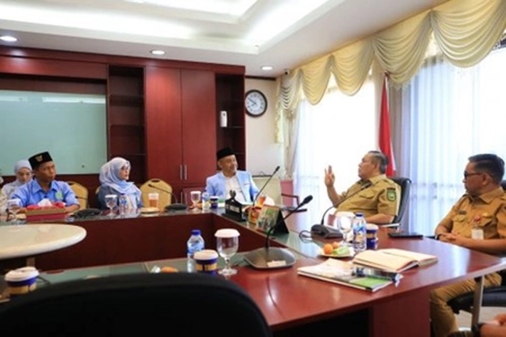 BKPRMI Temui Plt Gubri untuk Bahas Pelaksanaan Syariah Impact Forum 2026