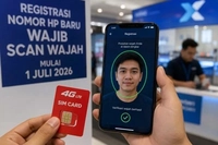 Komdigi Terapkan Sistem Registrasi Nomor Seluler Baru Pakai Pemindaian Wajah Mulai 1 Juli