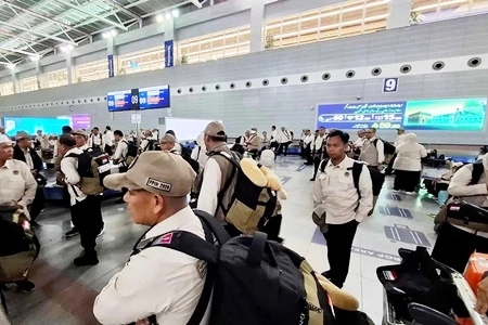 Jemaah Haji Diingatkan Patuhi Aturan Bandara Internasional King Abdul Aziz, 'Jika Lengah Koper Bisa Dibongkar Petugas'