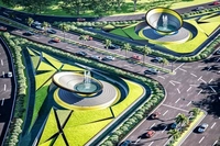 Proyek Simpang Sebidang Purna MTQ Disiapkan Jadi Ikon Baru Pekanbaru