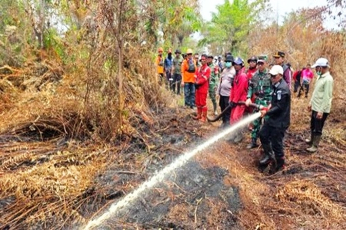Riau Tertinggi Hotspotnya di Pulau Sumatera yang Tersebar di 5 Kabupaten