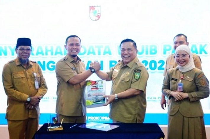 PAD Pekanbaru Melonjak, Jadi dapat Apresiasi dari Plt Gubernur Riau SF Hariyanto 