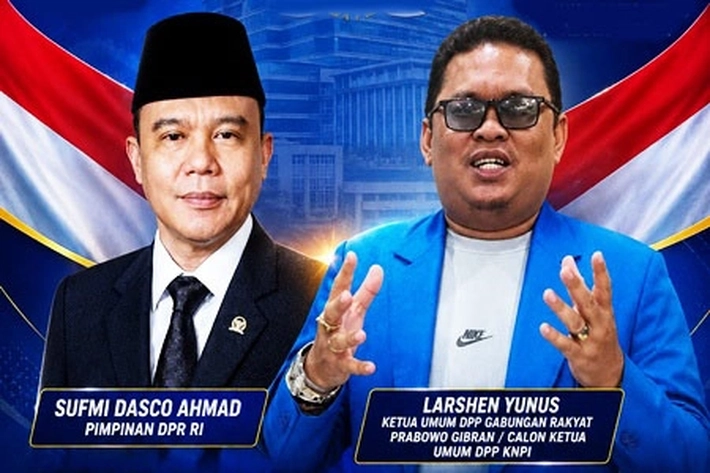 Komite Nasional Pemuda Indonesia Bela Profesor Sufmi Dasco Ahmad