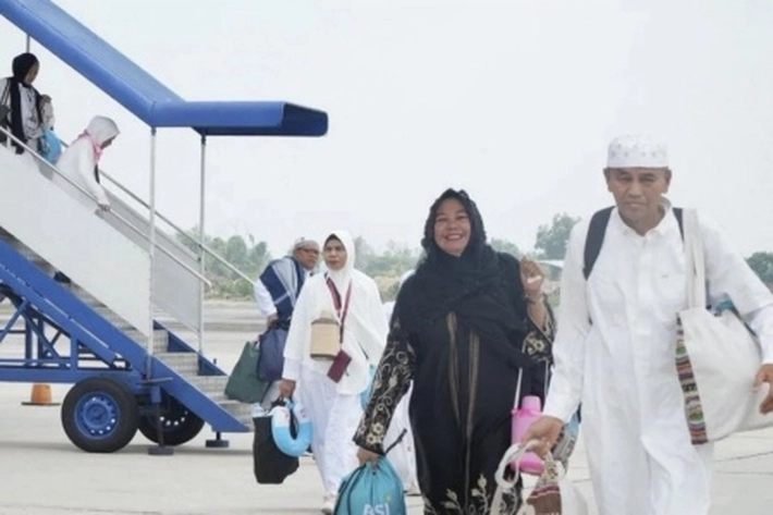 Sebanyak 4.416 Jemaah dan Petugas Haji Riau pada Gelombang Pertama Sudah Kembali ke Tanah Air