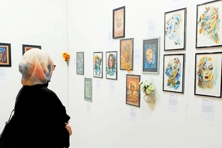 Perhelatan Artists–Art Fair Pamerkan Lukisan Candi Muara Takus Karya Suriaty