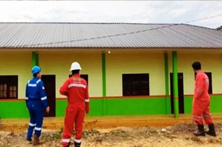 KKKS EMP Energi Riau Bangun Sekolah Permanen untuk Akses Pendidikan Anak Talang Mamak