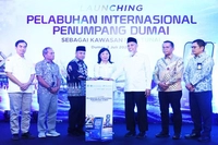 Pelabuhan Penumpang Internasional Dumai Siap Lakukan Percepatan Akseptasi Digitalisasi Transaksi Pembayaran