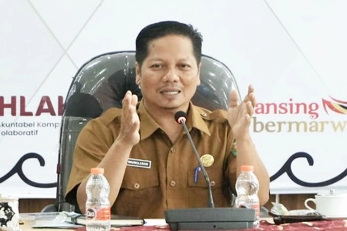 Plt Bupati Muklisin Berharap Pembangunan Astaka Utama Bisa Selesai Sebelum Festival Pacu Jalur 2026 Diselenggarakan