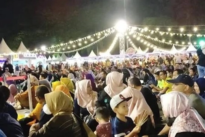 Puluhan UMKM Ikuti Festival Rakyat 2026 yang Ditaja Kodam XIX/Tuanku Tambusai