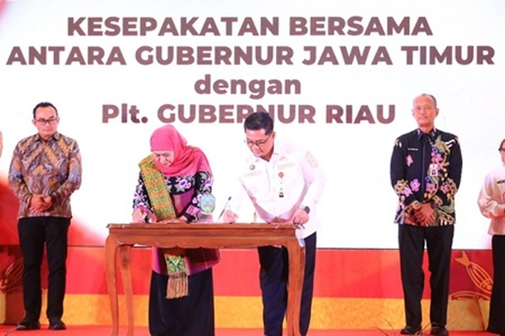 Kerja Sama Dagang dan Investasi Riau-Jatim untuk Percepat Hilirisasi 