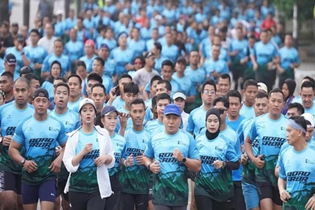 Telkomsel Buat Kejutan pada Hari Bhayangkara Run 2026 untuk Tingkatkan Layanan Komunikasi di Riau