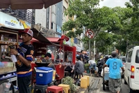 Pedagang Kaki Lima Dilarang Dirikan Bangunan di Lokasi Terlarang