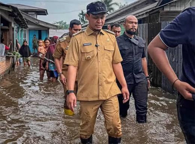 Sejumlah Wilayah Rawan Banjir di Pekanbaru Terus Berlanjut