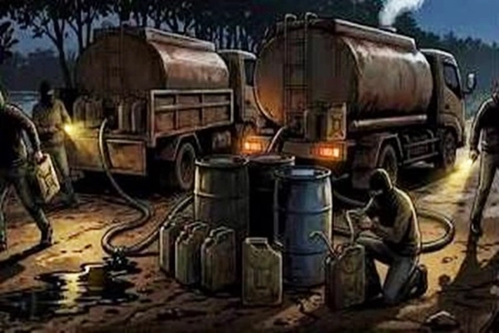 Polda Riau Amankan 3 Tersangka dan 2 Unit Truk Tangki yang Diduga Sudah Lakukan Penyelewengan BBM Subsidi 