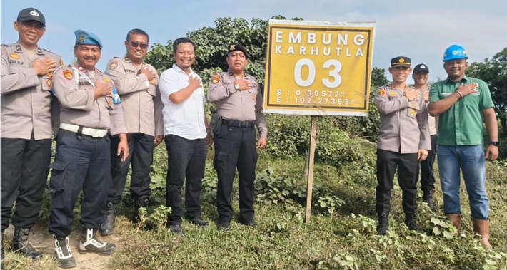 PT TPP dan Polisi Perkuat Siaga Potensi Karhutla Akibat Fenomena El Nino