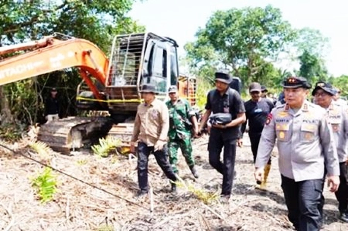Polisi Tangkap 2 Orang Jadi Tersangka karena Merusak Hutan dan Mangrove di Rohil