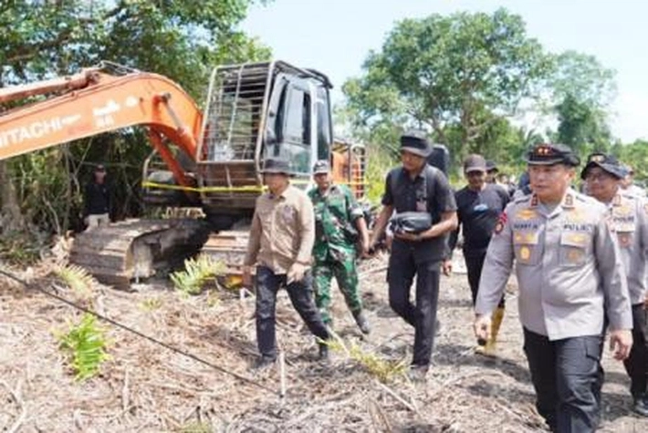 Polisi Tangkap 2 Orang Jadi Tersangka karena Merusak Hutan dan Mangrove di Rohil