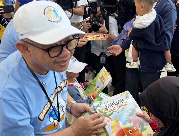 5,5 Juta Buku Bermutu Dikirim ke 38 Provinsi yang Sasarannya ke Sekolah dengan Literasi Rendah