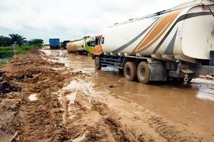 Jalan Sontang-Duri Mulai Diperbaiki dengan Anggaran Rp10 Miliar