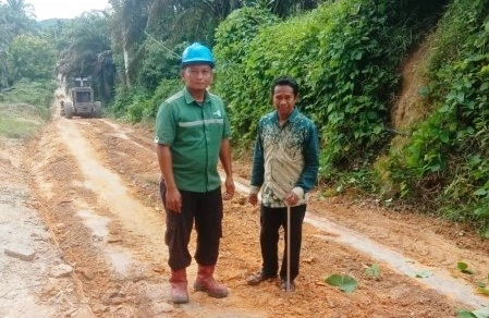 PT TPP Perkuat Akses Jalan Antar Desa untuk Perkuat dan Dukung Pertumbuhan Ekonomi Masyarakat