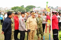 Apel Siaga Karhutla 2026,  Tekankan Kolaborasi Polri,TNI dan Pemda