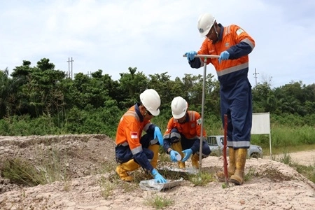 PHR Pulihkan 63 Lokasi Tanah Terkontaminasi Minyak Bumi di Rokan untuk Bisa Produktif Kembali