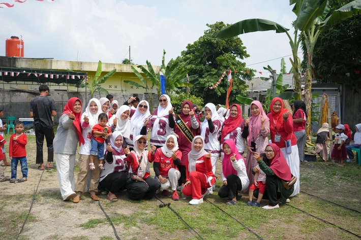 Semangat Merah Putih Membara, Lomba HUT ke-81 RI di Perum Taman Vaishatama Berlangsung Meriah