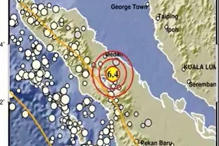 Gempa Simalungun Magnitudo 6,4 Guncang Sumut Hingga Buat Getaran Terasa Sampai ke Aceh dan Sumatera Barat