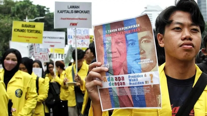  BEM UI dan Front Mahasiswa Nasional Gelar Demo, 'yang Minta Hentikan Penjajahan Negara Atas Rakyat Sendiri'