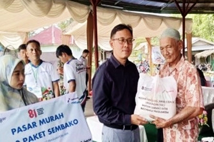 PT Pertamina EP Lirik Gelar Pasar Murah yang Banyak Dihadiri Keluarga Pra Sejahtera