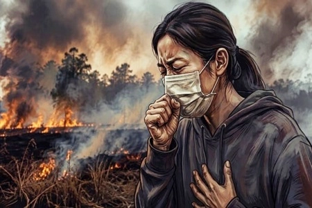 Titik Panas Masih Membara di Riau, 'Buat Warga Tercekik Kabut Asap Seumur Hidup'
