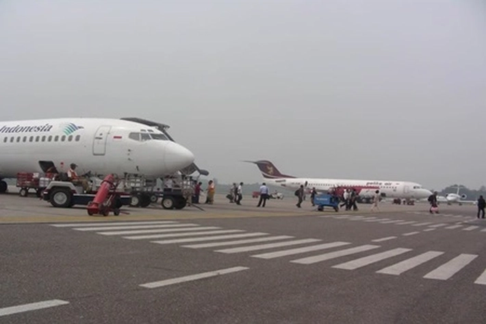 Jarak Pandang Bandara SSK II Pekanbaru Sudah Membaik yang Sebelumnya Berada di 800–1.000 Meter