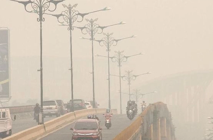 Kualitas Udara Pekanbaru Masih Berbahaya yang Berharap Bisa Turun Hujan