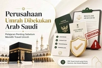 Lebih dari 70 Entitas Biro Perjalanan Umrah Diversifikasi Arab Saudi