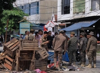 Satpol PP Pekanbaru Ultimatum Pedagang di Jalan Teratai