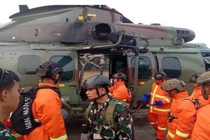 Tim Kopasgat Diterjunkan ke Lokasi Karhutla di Pelalawan
