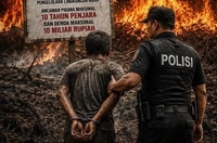 Polisi Tetapkan Tersangka Baru Kasus Karhutla di Bengkalis