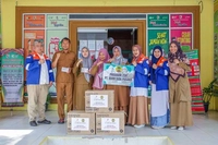 PT Bumi Siak Pusako Peduli Kabut Asap, Salurkan 20 Ribu Masker untuk Masyarakat